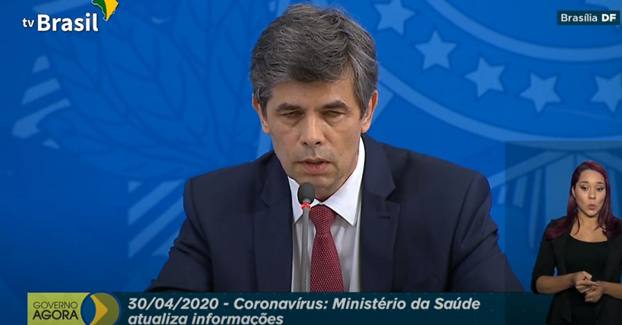 Teich Brasil pode ter 1000 mortes diárias por Covid19 se a pandemia