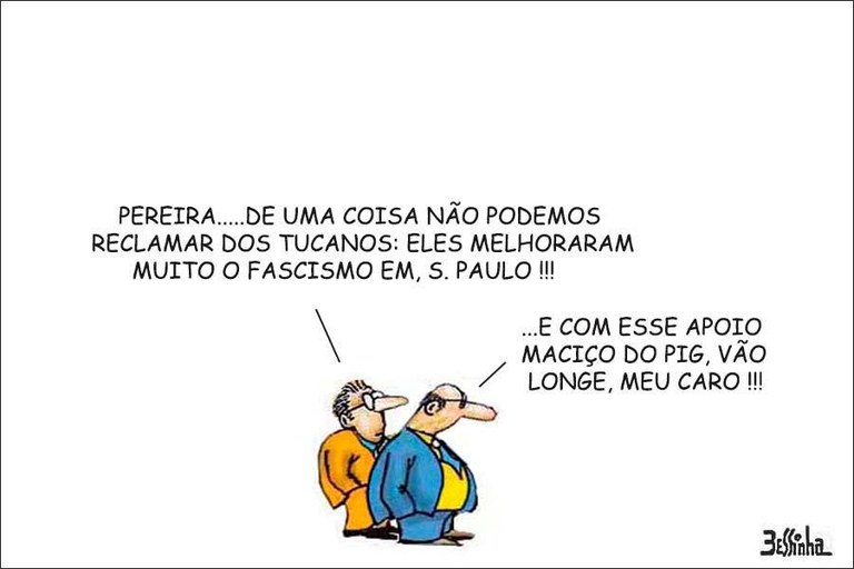 bessinha nao podemos reclamar fascismo