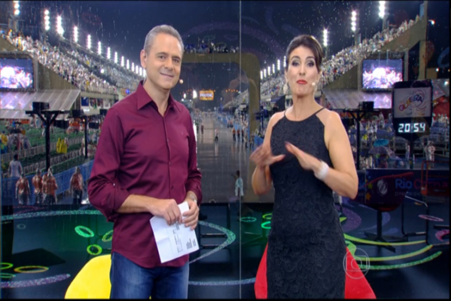 Luis Roberto e a Fátima entraram de gaiatos