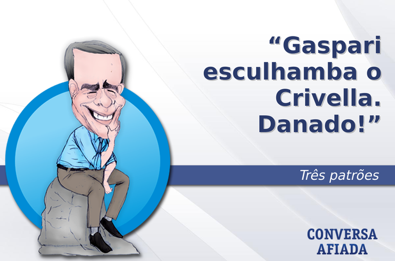 Gaspari esculhamba o Crivella. Danado!