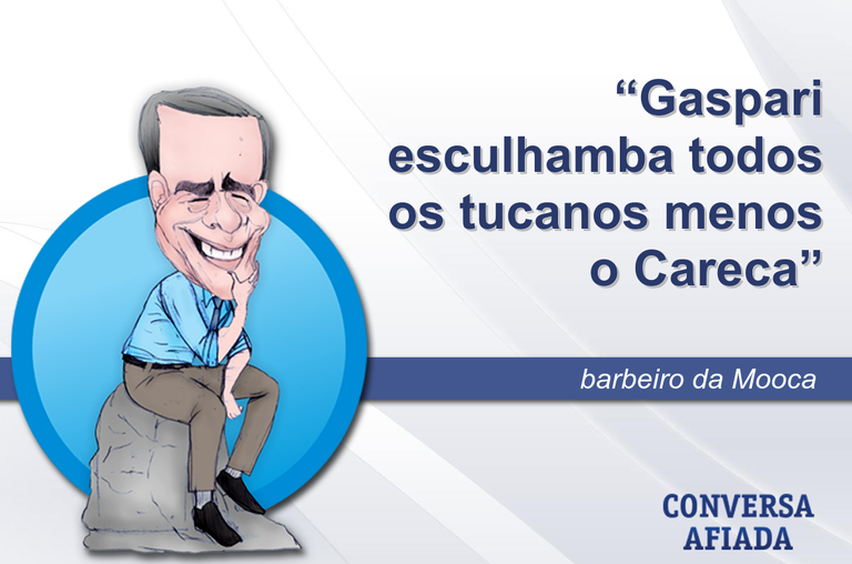 Gaspari esculhamba todos os tucanos menos o Careca