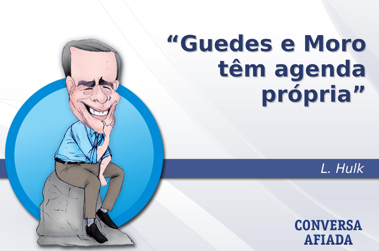 Guedes e Moro têm agenda própria