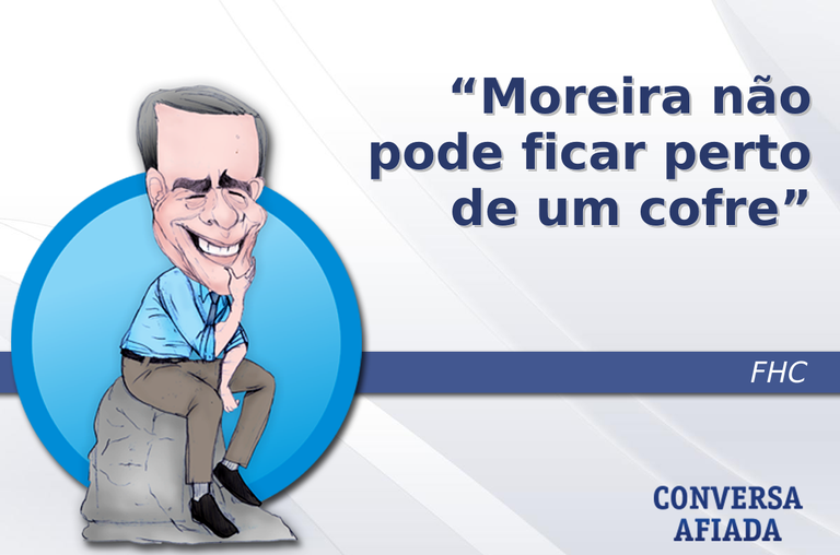 Moreira não pode ficar perto de um cofre