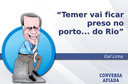 Temer vai ficar preso no porto... do Rio Temer vai ficar preso no porto... do Rio
