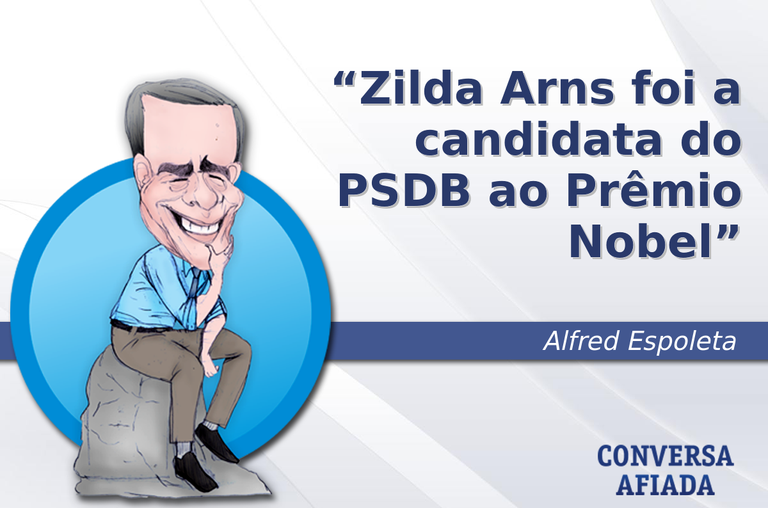 Zilda Arns foi a candidata do PSDB ao Prêmio Nobel