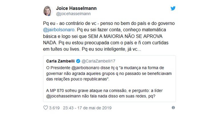 Deputadas Bolsonarias Partem Para A Briga No Twitter Conversa Afiada