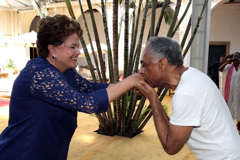 dilma e gil dilma e gil