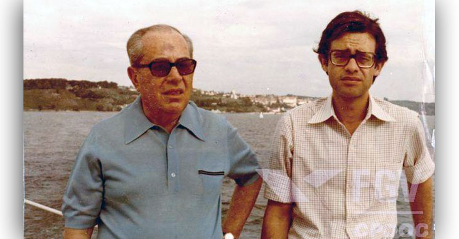 Moreira Franco, no início da carreira política, seguiu os passos do antigo sogro, o cacique fluminense Ernani do Amaral Peixoto, genro de Getúlio Vargas. (Créditos: CPDOC/FGV)