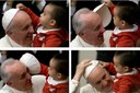 papa francisco com criança papa francisco com criança