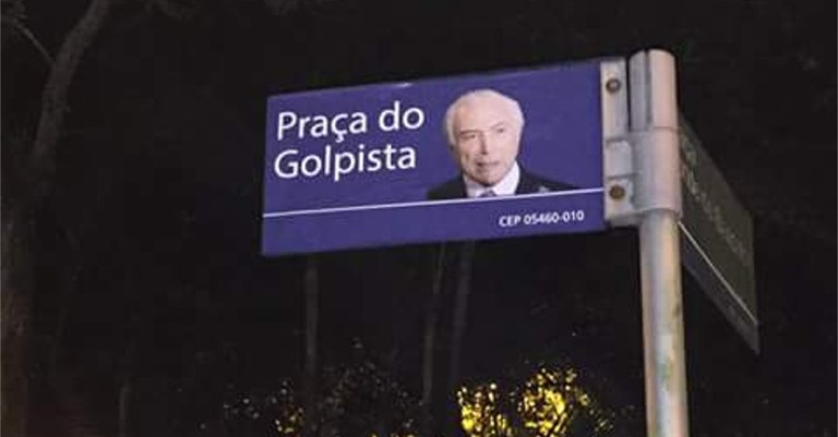 praça dos golpistas